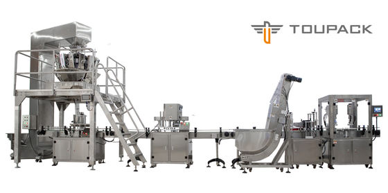 Lineare Wäger-Maschine des Edelstahl-Massenkorn-8.0L für Nahrung