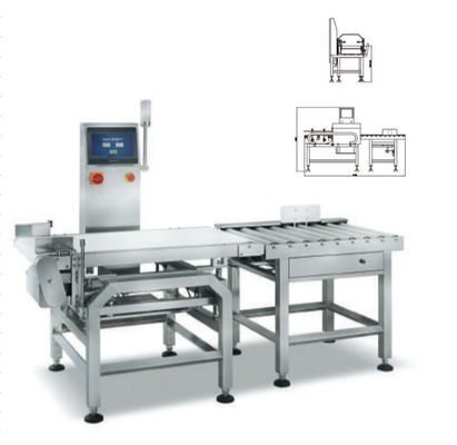 50 WPM Multihead Nachwieger-System der Wäger-Verpackungsmaschine-SUS304