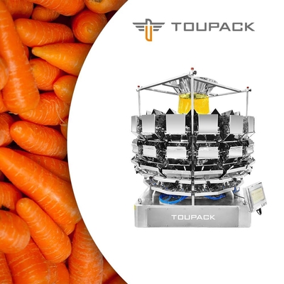 SUS 304 Multihead-Kombinations-Waage für Massenprodukte