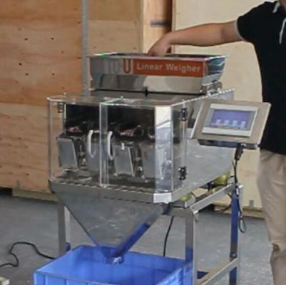 Verpackungsmaschine 80 P/M 0.8KW 200g 4 Haupt-lineare Wäger-0.5L