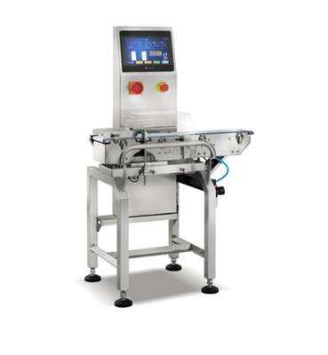 120g / Min Check Weigher 150g mit Gebläse SUS 304 Gurt Automaric-Maschine