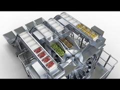 Getrocknete Früchte 4 in 1 Mischprodukte Mehrköpfige Gewichtsverpackungsmaschine