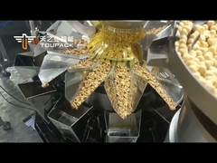 Verpackungssystem für die Vermischung von Nüssen, Gewichtung und Zählung