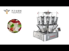 Gemüsesalatverpackungsmaschine Fördermaschine Verpackungsmaschine Mehrköpfige