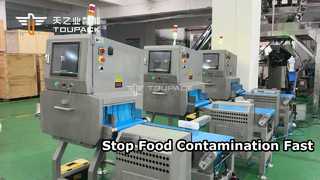 Röntgeninspektionsmaschine für verpackte und lose Lebensmittelprodukte